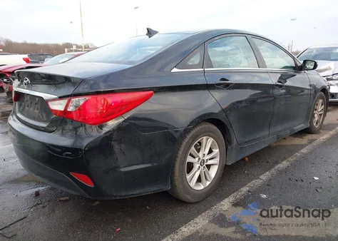 2014 Hyundai Sonata Gls z USA, uszkodzony, nr VIN 5NPEB4AC3EH947768
